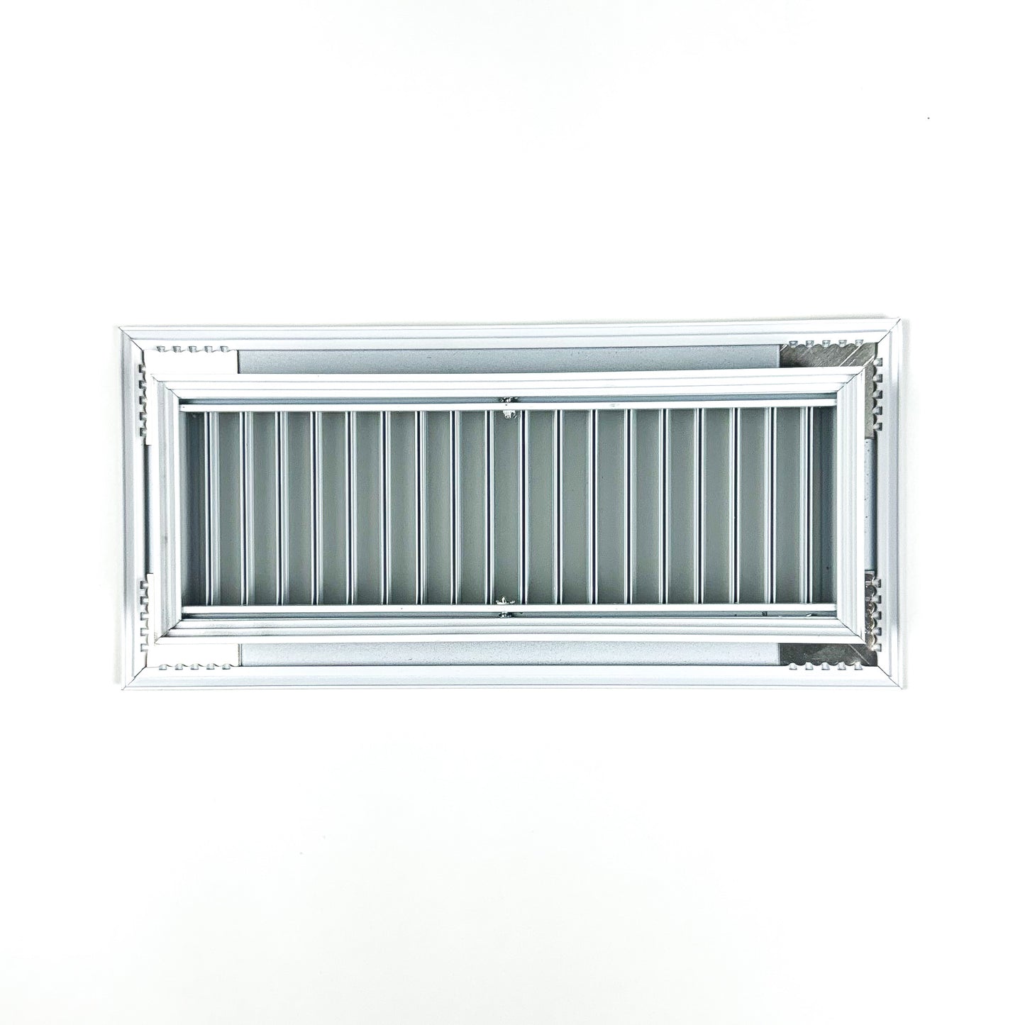 Grille de plancher - Deluxe - Horizontal - Noir mat
