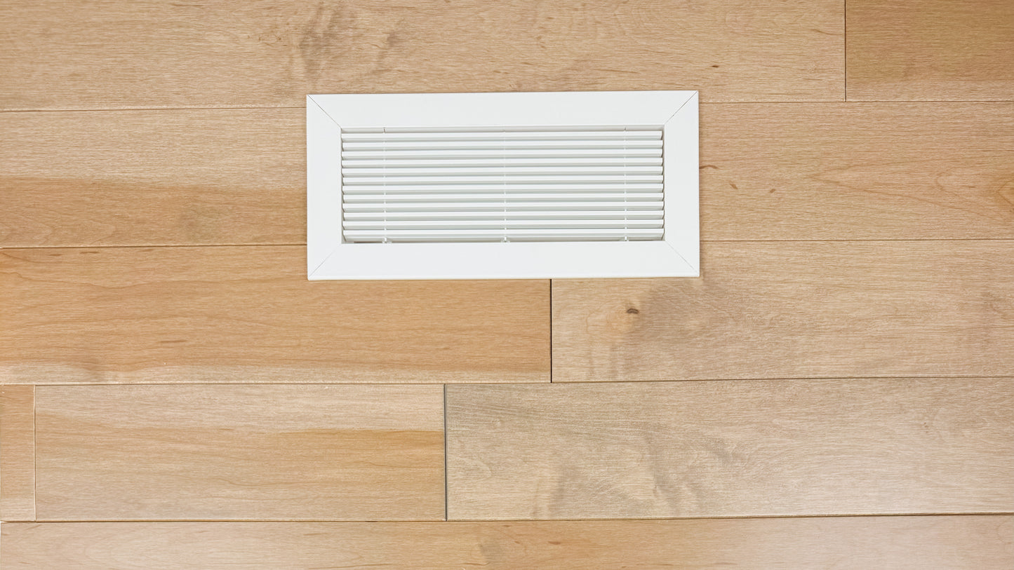 Grille de plancher - Deluxe - Horizontal - Noir