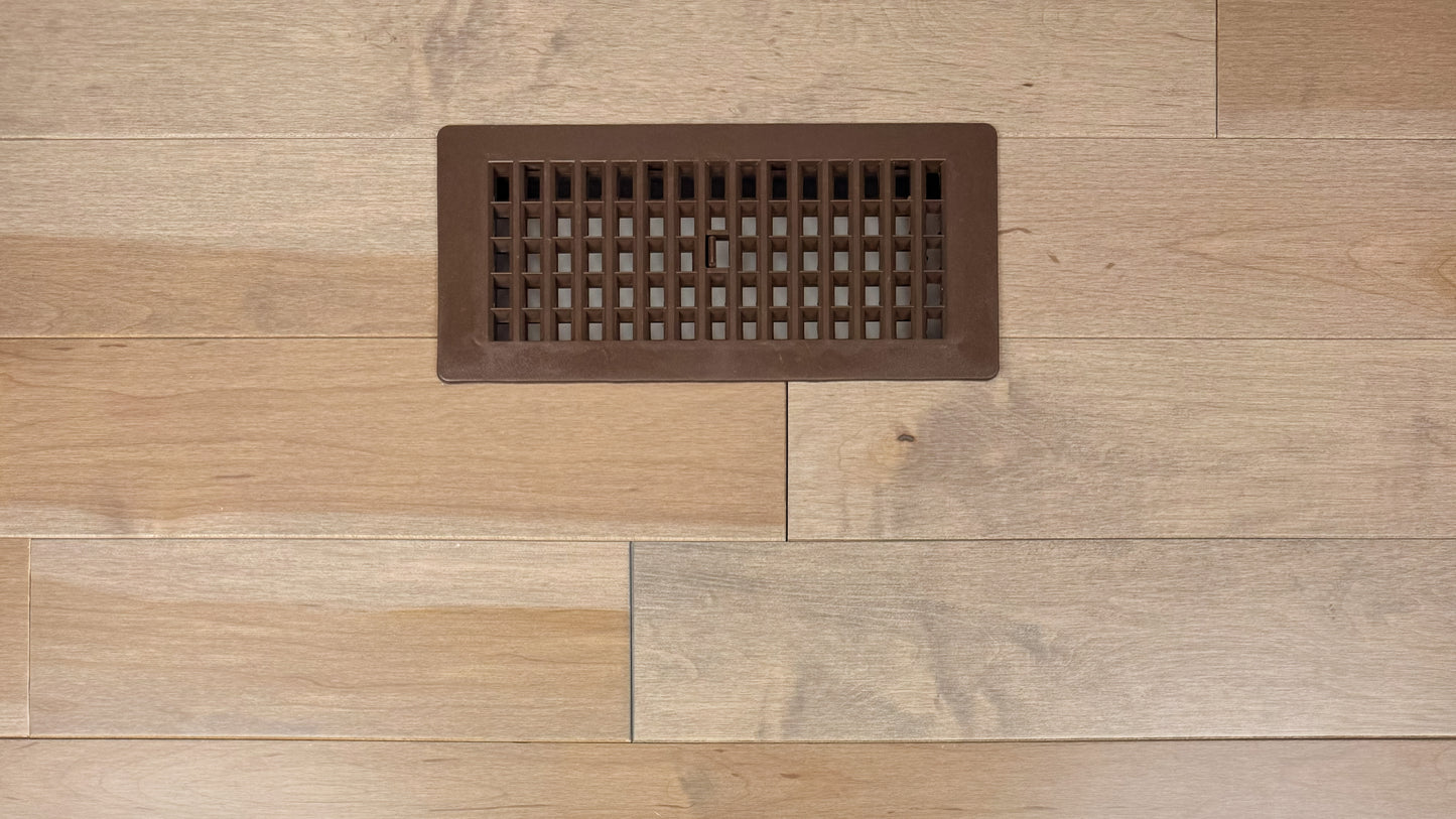 Grille de ventilation en plastique économique - Noir