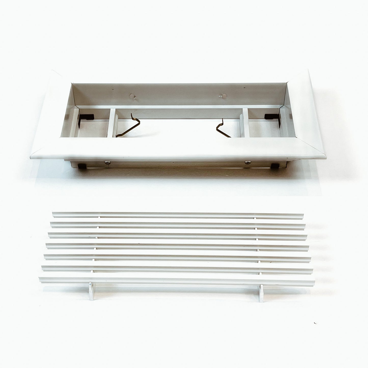 Grille de ventilation pour mur et plafond de haute qualité - Acier prépeint blanc - DABL