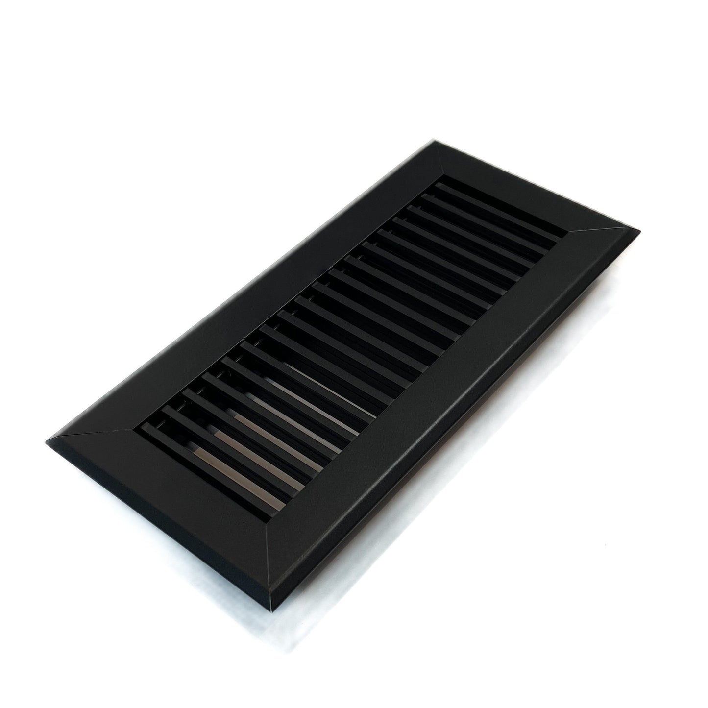 Grille de plancher - Deluxe - Horizontal - Noir mat