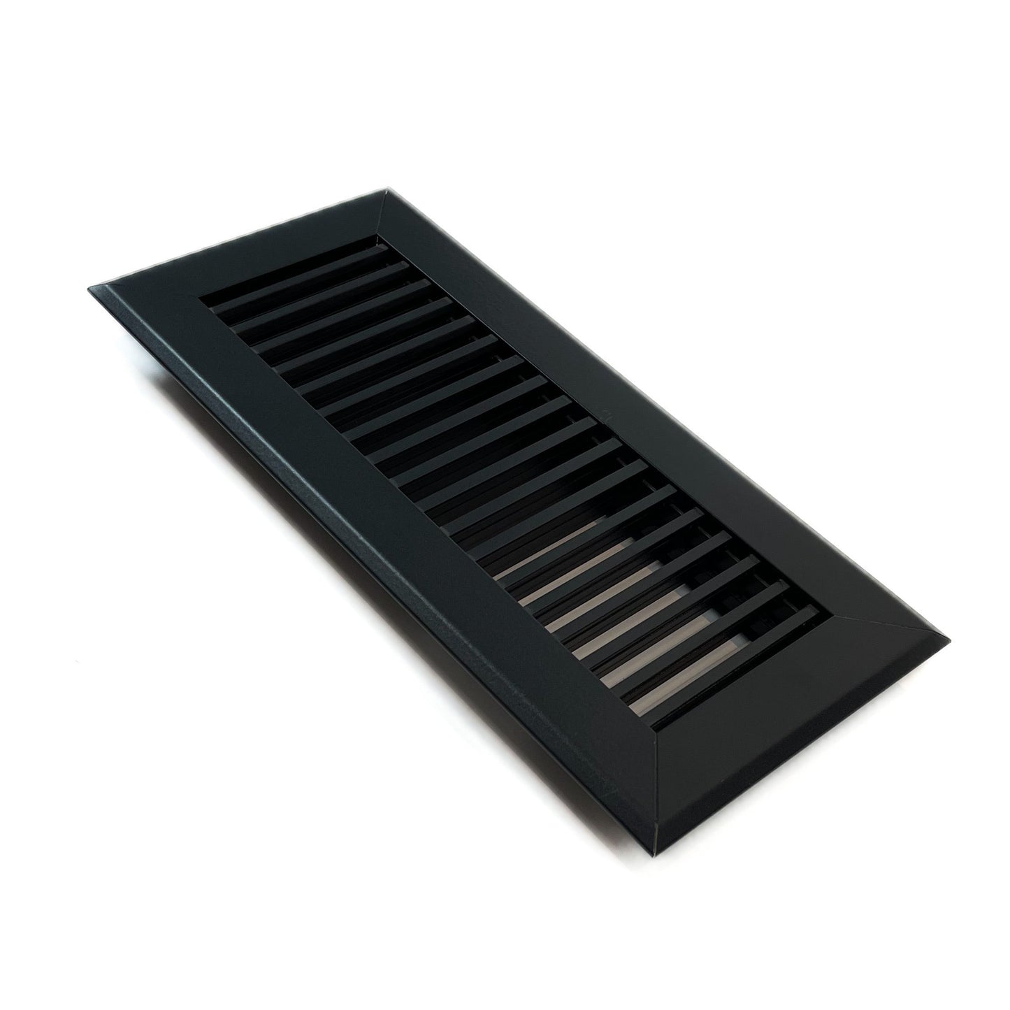 Grille de plancher - Deluxe - Horizontal - Noir mat