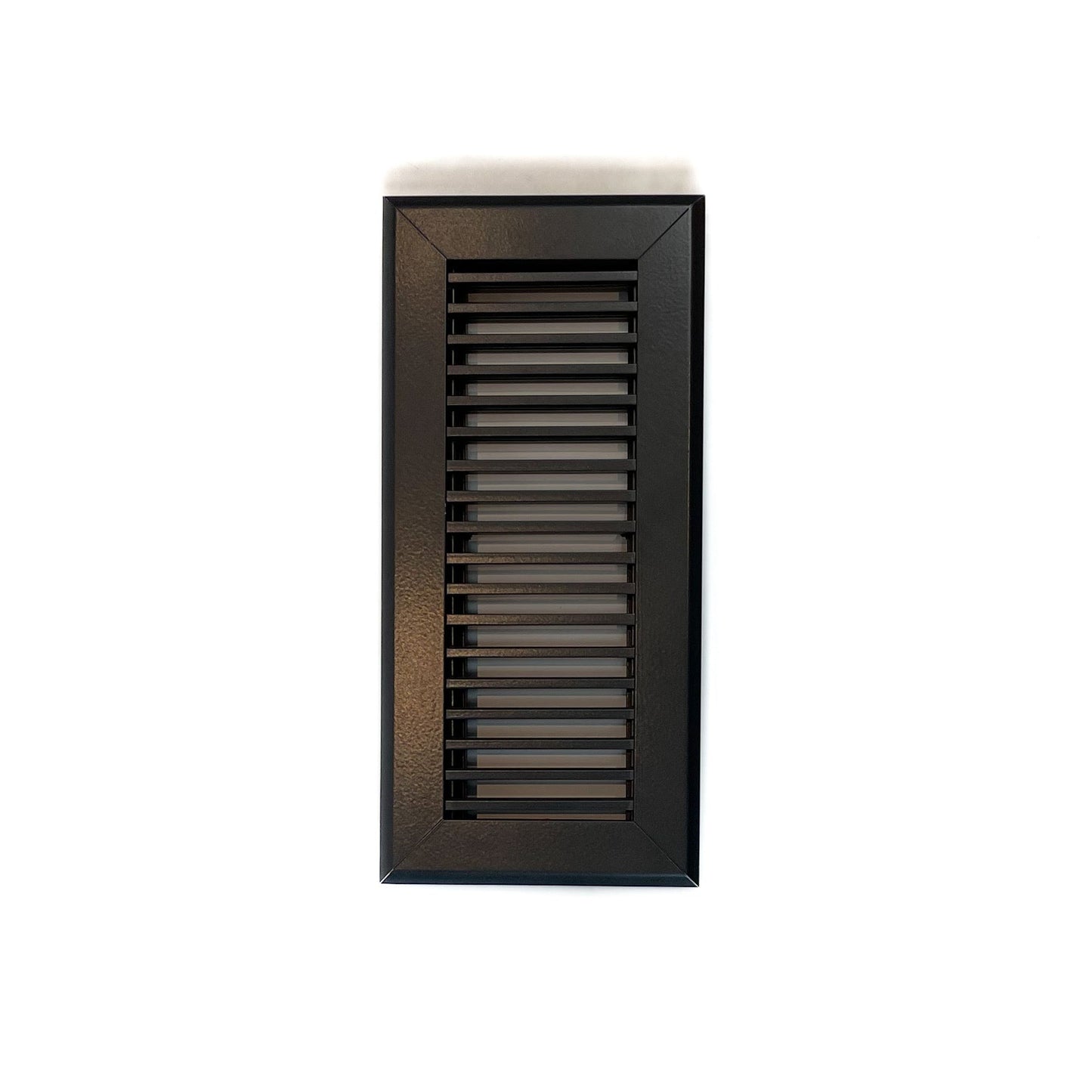 Grille de plancher - Deluxe - Horizontal - Noir mat