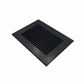 Grille de plancher - Deluxe - Horizontal - Noir mat