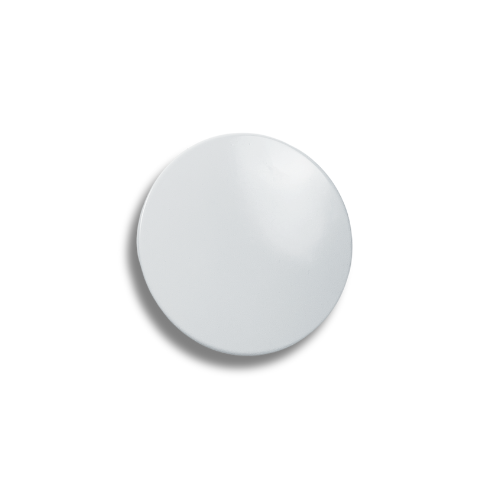 Diffuseur rond de plafond de haute qualité - Acier prépeint blanc - Design minimaliste - MGS