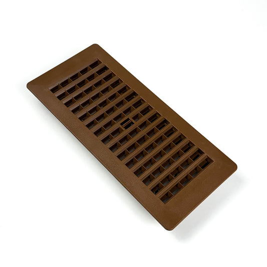 Grille de ventilation en plastique économique - Brun noisette