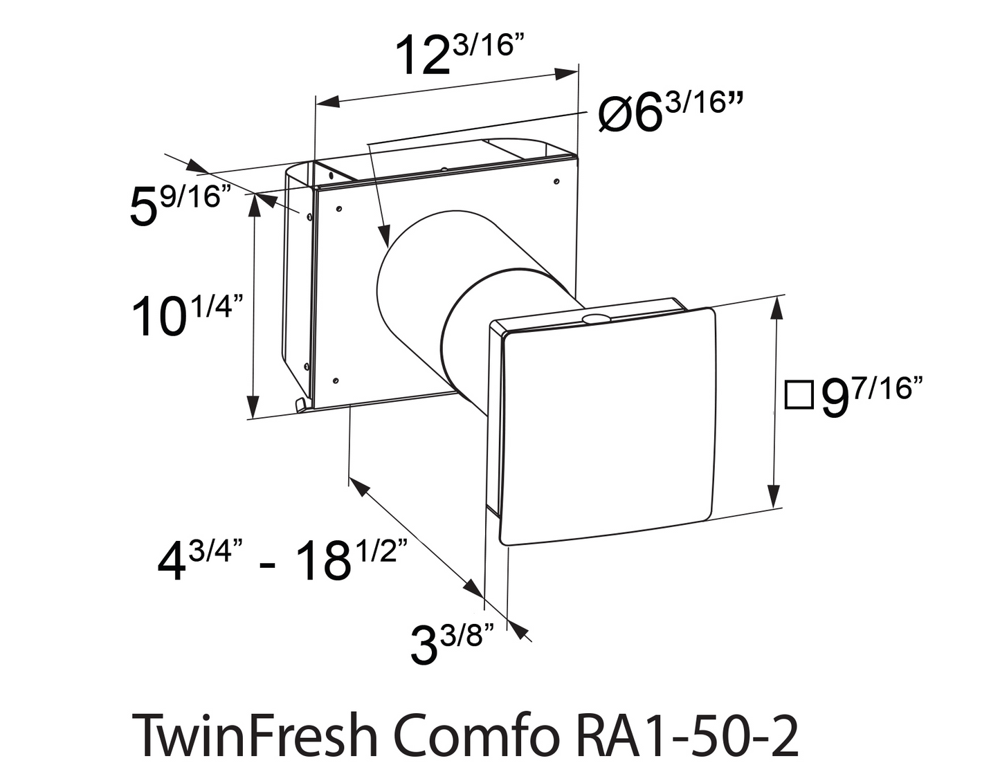 TwinFresh COMFO RA1 50-2