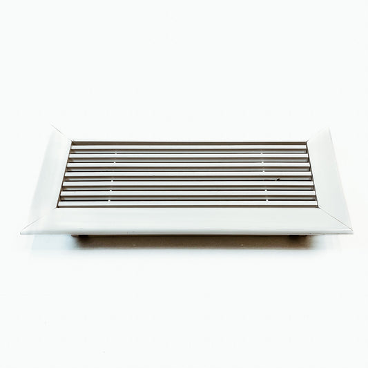 Grille de ventilation pour mur et plafond de haute qualité - Acier prépeint blanc - DABL