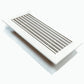 Grille de ventilation pour mur et plafond de haute qualité - Acier prépeint blanc - DABL