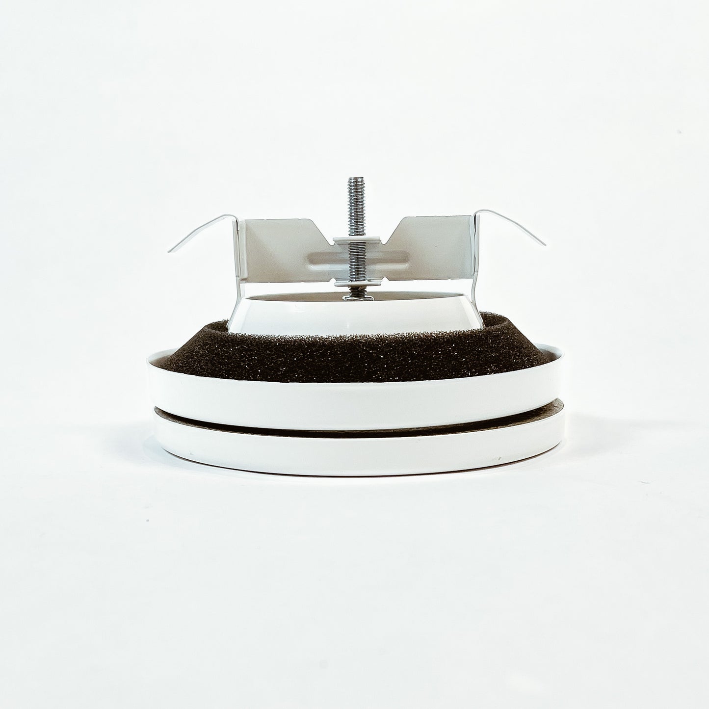 Diffuseur rond de plafond de haute qualité - Acier prépeint blanc - Design minimaliste - MGS